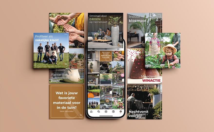 Social media Plantenbakken & Zo